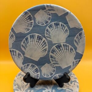 Certified International Appetizer Plates 6in NWOT Blue Coastal Shell Coral 3pc